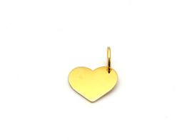 colgante oro 18k con circonita 