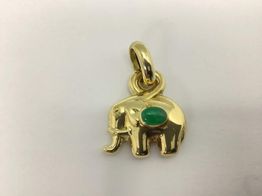 pendente ouro 18k com pedra con sem pedra 