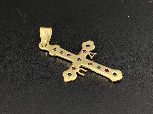 colgante oro 18k 