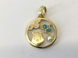 colgante oro 18k 