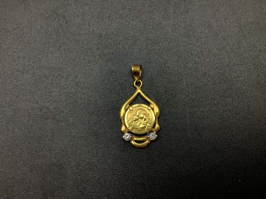 colgante oro 18k 