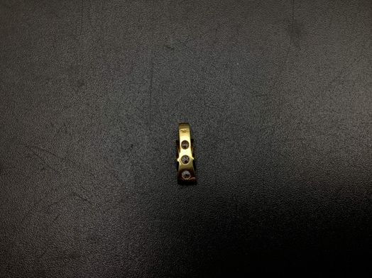 colgante oro 18k con circonita 