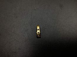 colgante oro 18k con circonita 