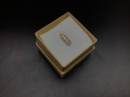colgante oro 18k con circonita 