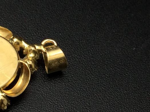 colgante oro 18k 