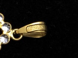 colgante oro 18k 