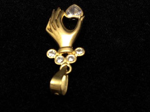 colgante oro 18k 