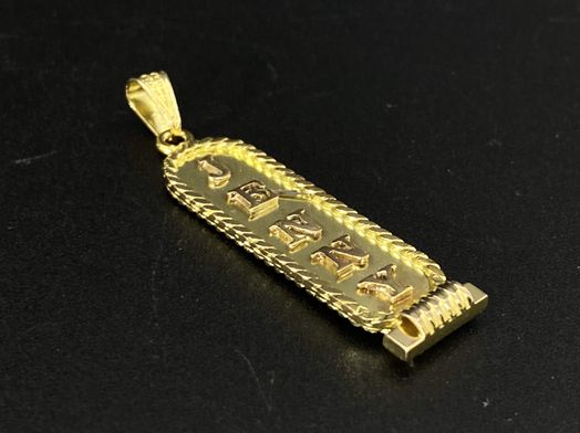 colgante oro 18k 