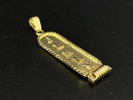 colgante oro 18k 