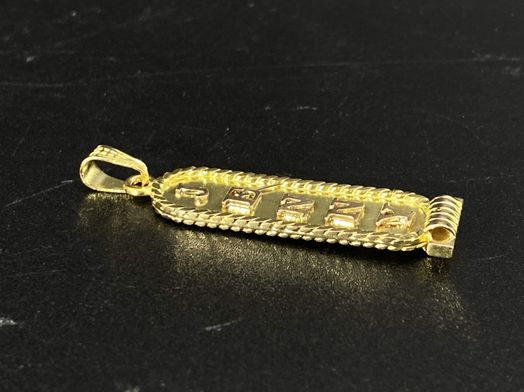 colgante oro 18k 