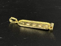 colgante oro 18k 