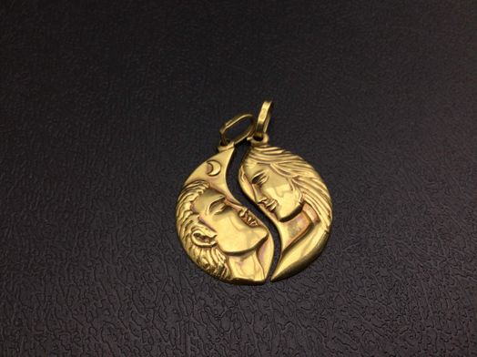 colgante oro 18k 