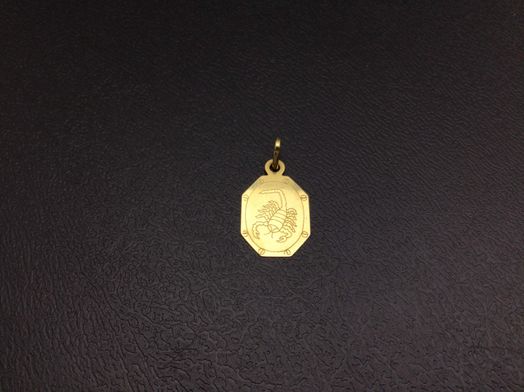 colgante oro 18k 