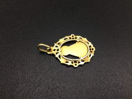 colgante oro 18k 