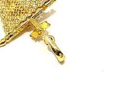 pendente ouro 18k con sem pedra 