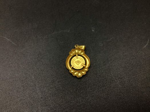 colgante oro 18k 