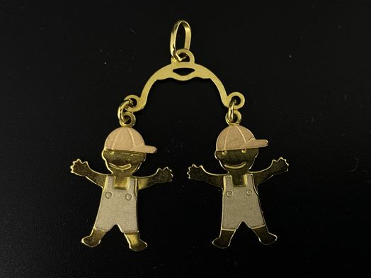 colgante oro 18k 