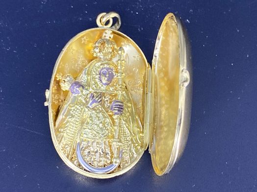 colgante oro 18k 