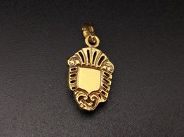 colgante oro 18k 