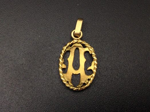 colgante oro 18k 