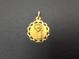 colgante oro 18k 