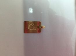 colgante oro 19k 