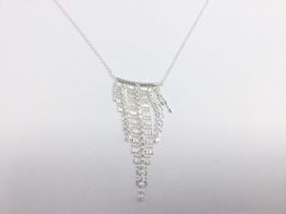 collar plata 925mm con circonita 22cm 