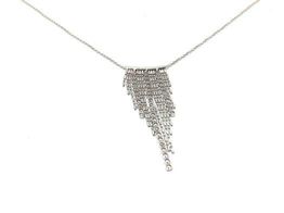 collar plata 925mm con circonita 22cm 