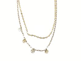 collar plata 925mm 21cm 