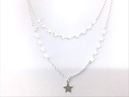 collar plata 925mm 22cm 