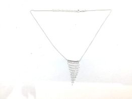 collar plata 925mm 18 5cm 