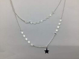 collar plata 925mm 22cm 