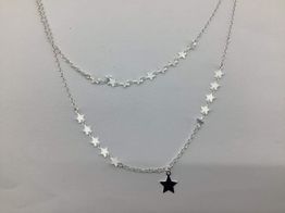 collar plata 925mm 22cm 