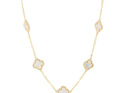 collar oro 18k con zafiro 22cm 