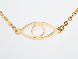 collar oro 18k 22cm 