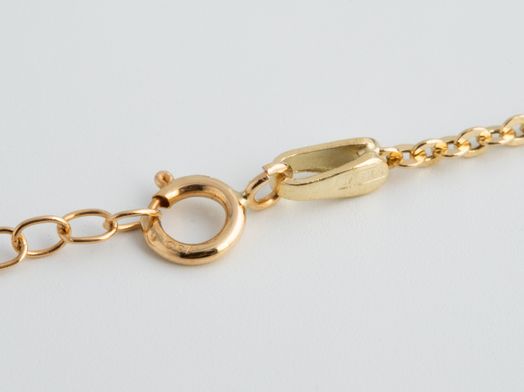 collar oro 18k 22cm 