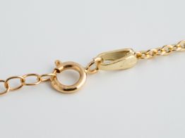 collar oro 18k 22cm 