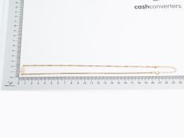 collar oro 18k 22cm 