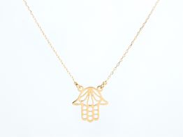 collar oro 18k 22cm 