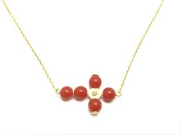 collar oro 18k 22cm 