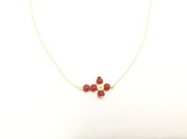 collar oro 18k 22cm 
