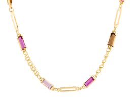 collar oro 18k 22cm 