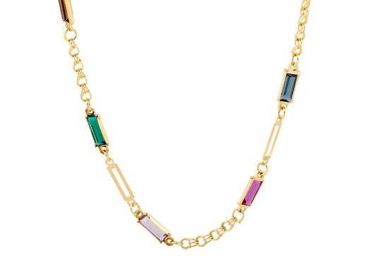 collar oro 18k 22cm 
