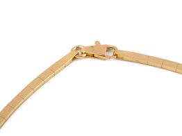 collar oro 18k 15cm 