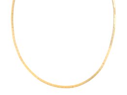 collar oro 18k 15cm 