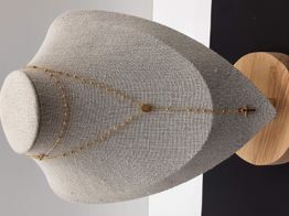collar oro 18k 25cm 