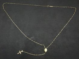 collar oro 18k 25cm 
