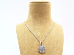 collar plata 925mm con circonita 41cm 
