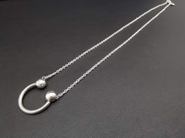 collar plata 925mm 24cm 