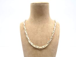 collar oro 18k 30cm 
